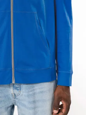 Veste coton légère à capuche
