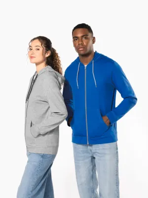 Veste coton légère à capuche