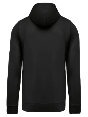 Veste coton légère à capuche – Black