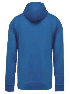 Veste coton légère à capuche – Light Royal Blue