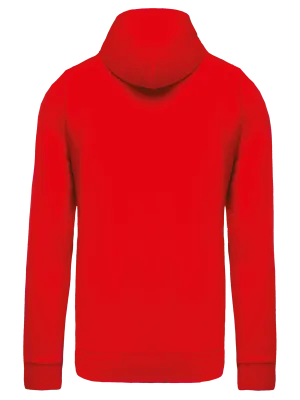 Veste coton légère à capuche – Red
