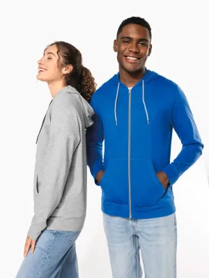 Veste coton légère à capuche