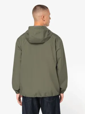 Eco-friendly unisex quarter zipper waterproof windbreaker