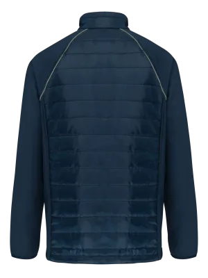 Unisex dual-fabric Day To Day jacket – Navy / Silver