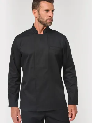 Veste de cuisine écoresponsable manches longues unisexe