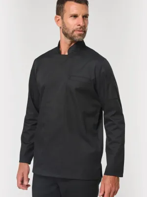 Veste de cuisine écoresponsable manches longues unisexe