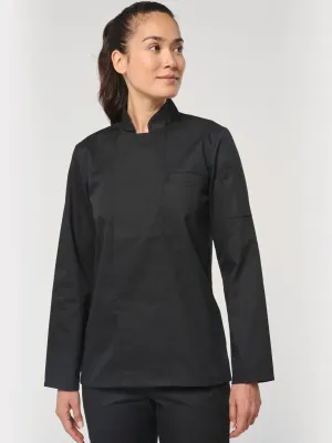 Veste de cuisine écoresponsable manches longues unisexe