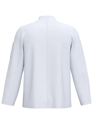 Veste de cuisine écoresponsable manches longues unisexe – White