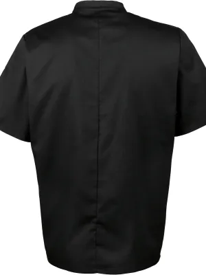 Veste de cuisine manches courtes – Black
