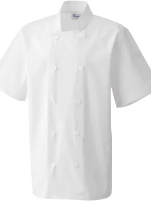 Veste de cuisine manches courtes – White
