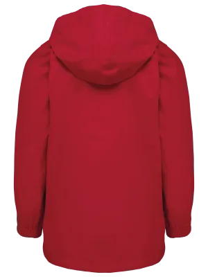 Kids rain jacket – Sporty Red
