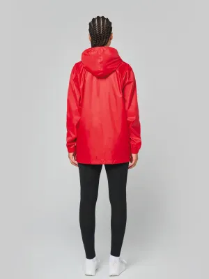 Adult unisex rain jacket