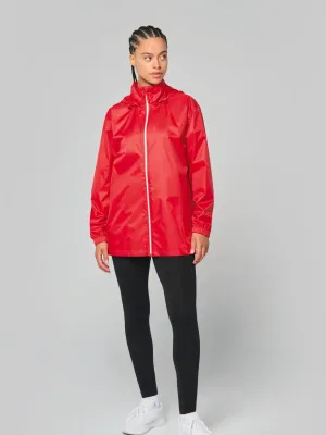 Adult unisex rain jacket