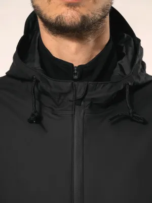 Unisex rain jacket