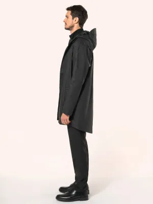 Unisex rain jacket