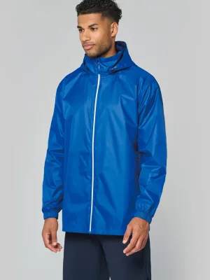Adult unisex rain jacket