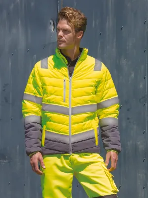 Chaqueta de seguridad de tacto suave
