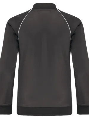 Veste de survêtement zippée avec liseré enfant – Dark Grey