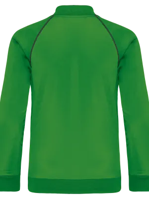Veste de survêtement zippée avec liseré enfant – Green