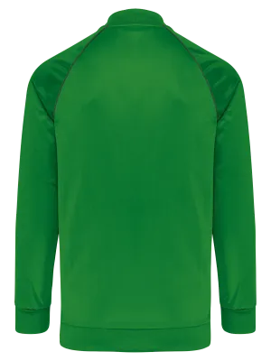 Veste de survêtement zippée avec liseré unisexe – Green