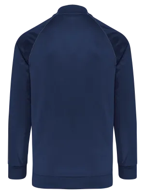 Veste de survêtement zippée avec liseré unisexe – Sporty Navy