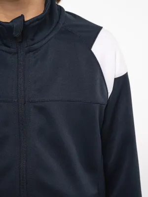 Kids zipped tracksuit jacket
