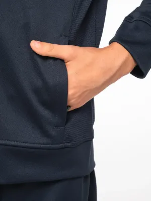 Kids zipped tracksuit jacket