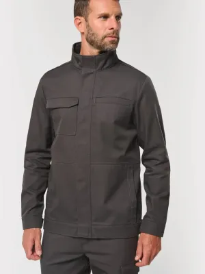 Unisex metal free work jacket