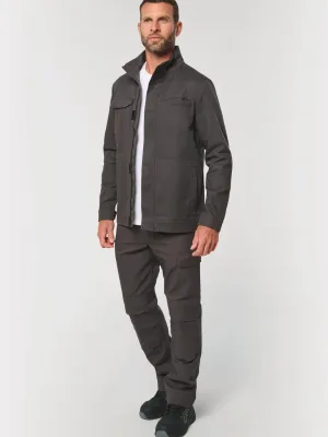 Unisex metal free work jacket