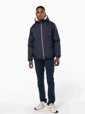 Unisex sherpa-lined jacket