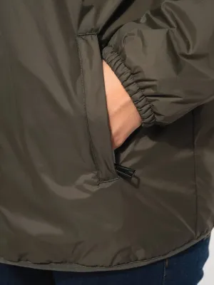 Unisex sherpa-lined jacket