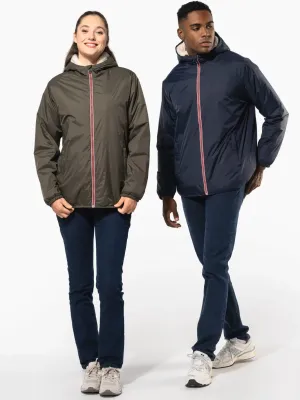Unisex sherpa-lined jacket