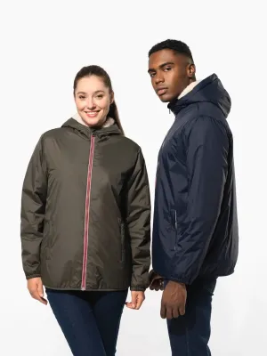 Unisex sherpa-lined jacket