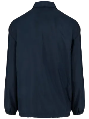 Eco-friendly unisex windbreaker jacket – Navy Blue