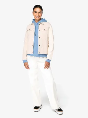 Chaqueta ecorresponsable de cáñamo de mujer