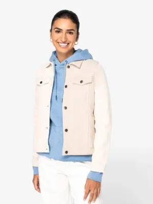 Chaqueta ecorresponsable de cáñamo de mujer