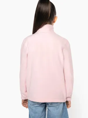 Kids’ zip microfleece jacket