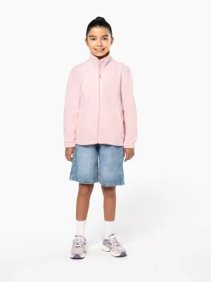 Kids’ zip microfleece jacket