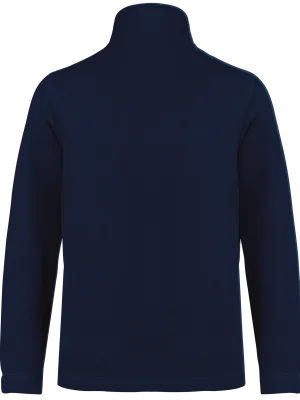 Kids’ zip microfleece jacket – Navy