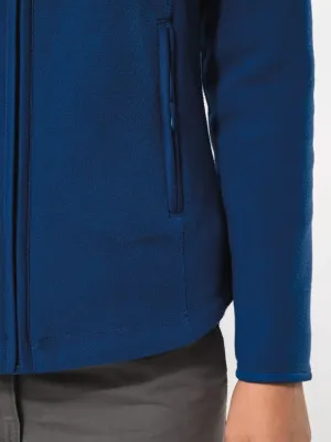 Chaqueta micropolar con cremallera de mujer