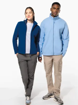Chaqueta micropolar con cremallera de mujer