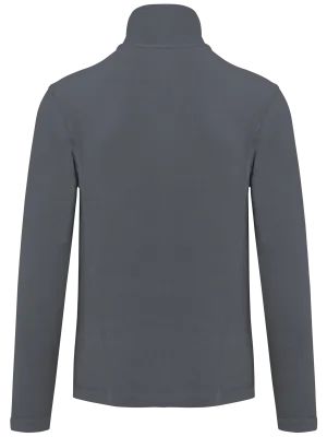 Chaqueta micropolar con cremallera de mujer – Convoy Grey