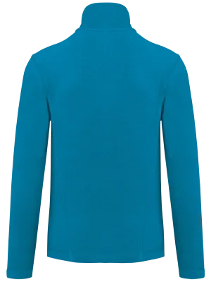 Chaqueta micropolar con cremallera de mujer – Tropical Blue