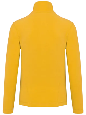 Chaqueta micropolar con cremallera de mujer – Yellow