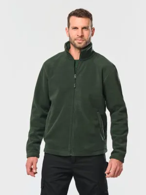 Veste micropolaire zippée homme