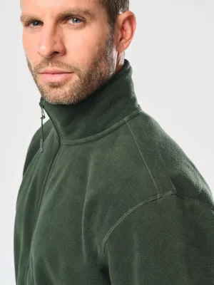 Veste micropolaire zippée homme
