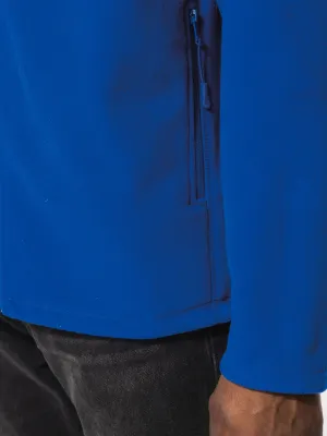 Men's microfleece zip jacket with raglan sleeves