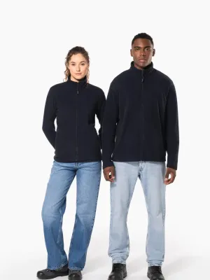 Full zip microfleece jacket