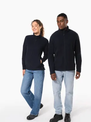 Full zip microfleece jacket