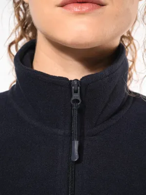 Full zip microfleece jacket